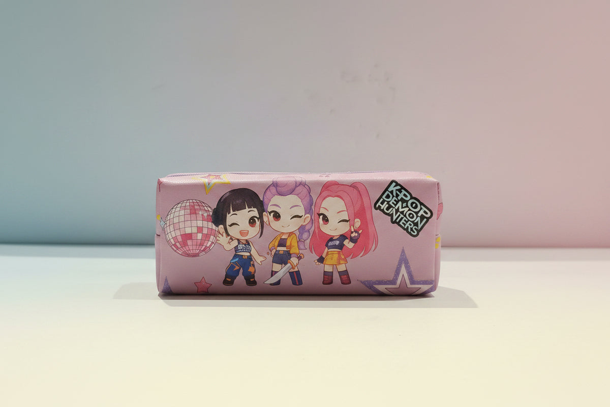 K-Pop Stationery Pouch | Aesthetic Pencil Case & Organizer