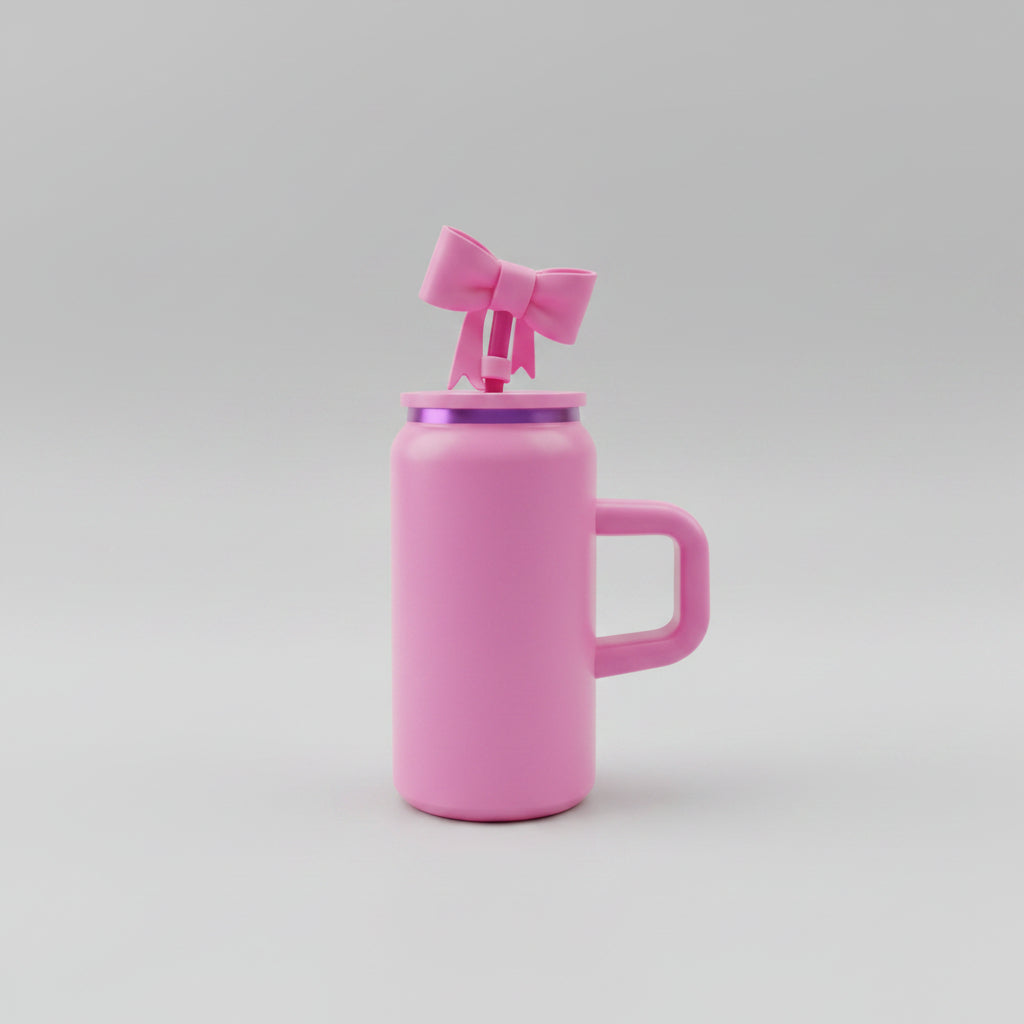 Mini Insulated Stainless Steel Tumbler with Straw (350ml) | Compact Travel Water Bottle for Kids, School & Office