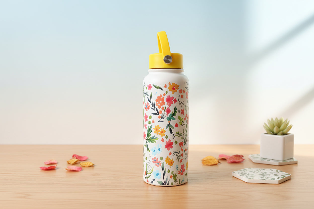 Printed water bottles - 1000mL