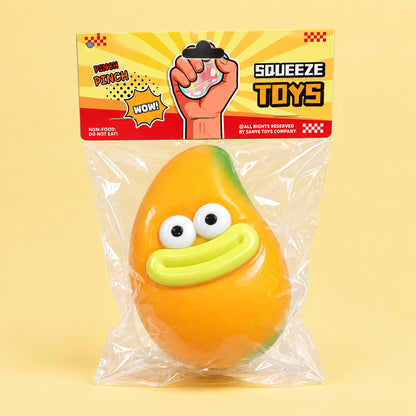 Cute Mango Squishy Toy | Soft Stress Relief Fidget