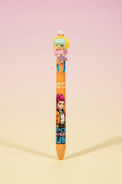 K-Pop Demon Hunters Erasable Gel Pen | Aesthetic Idol Writing Tool