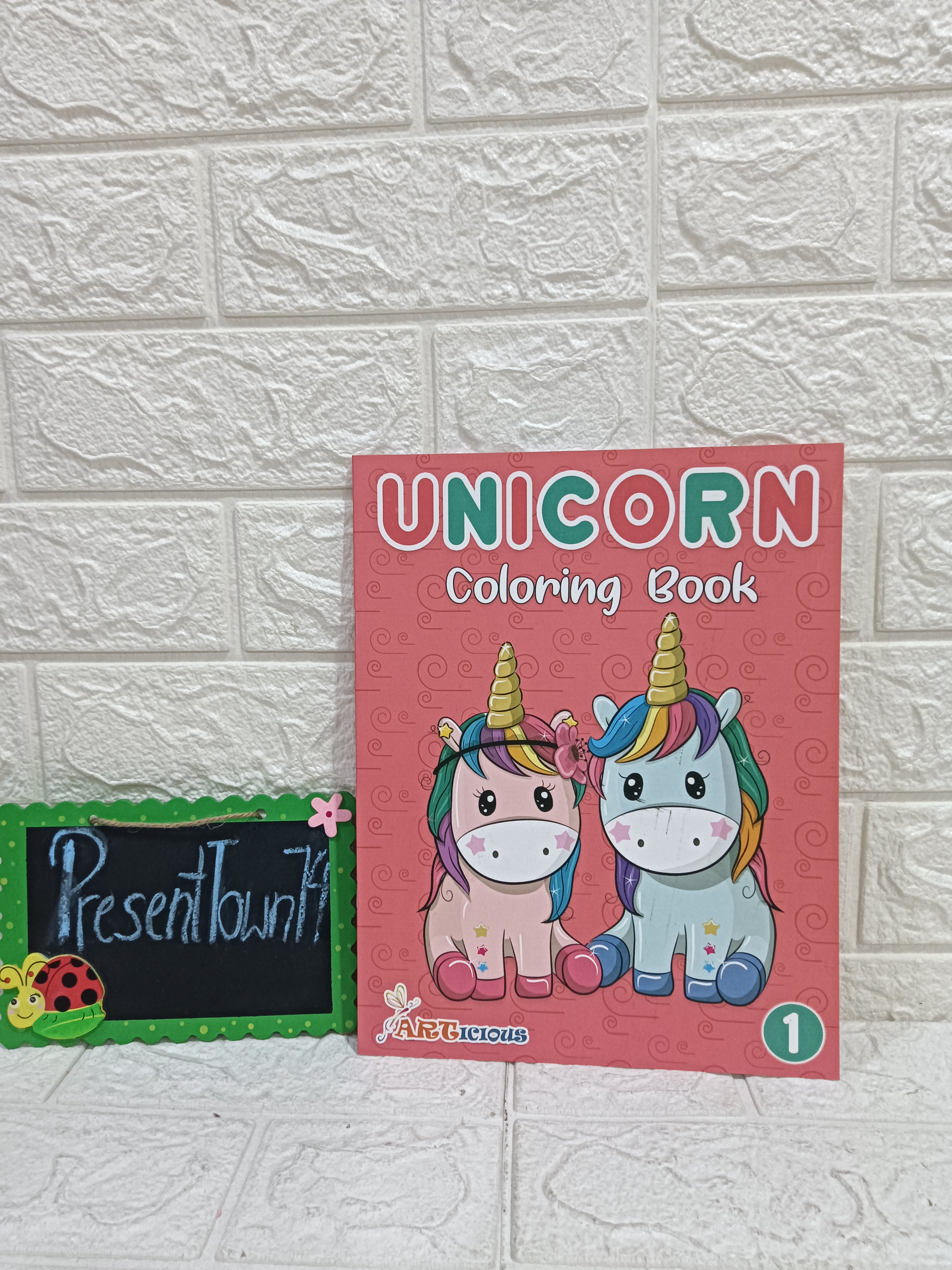 Unicorn Colouring Book