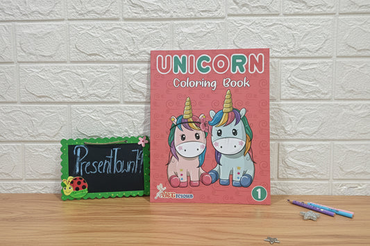Magical Unicorn Colouring Book for Kids