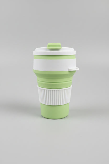 Collapsible Silicone Foldable Glass | Portable Travel Cup
