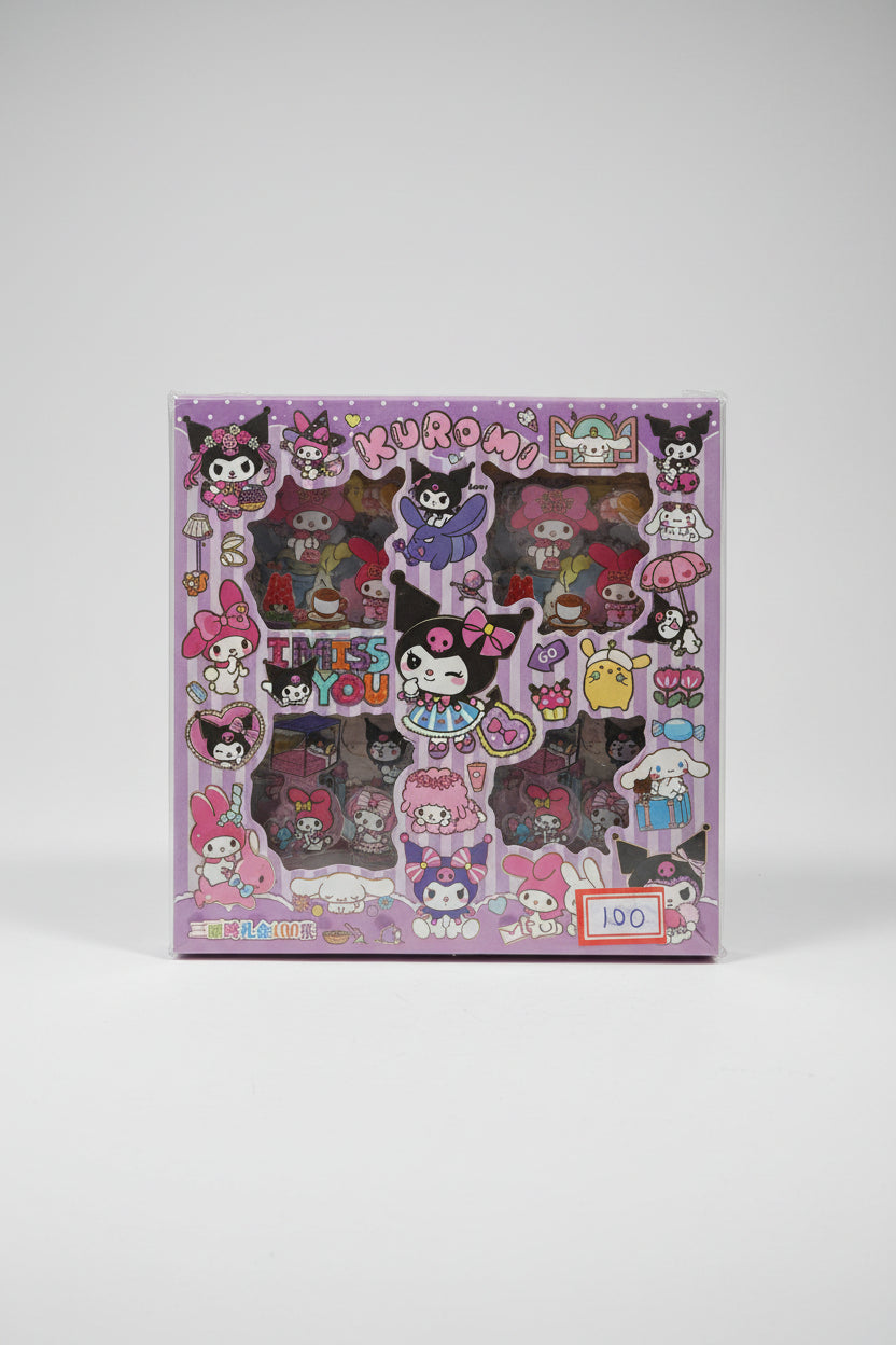 Cute Character Stickers Set | Fun & Waterproof Aesthetic Decals