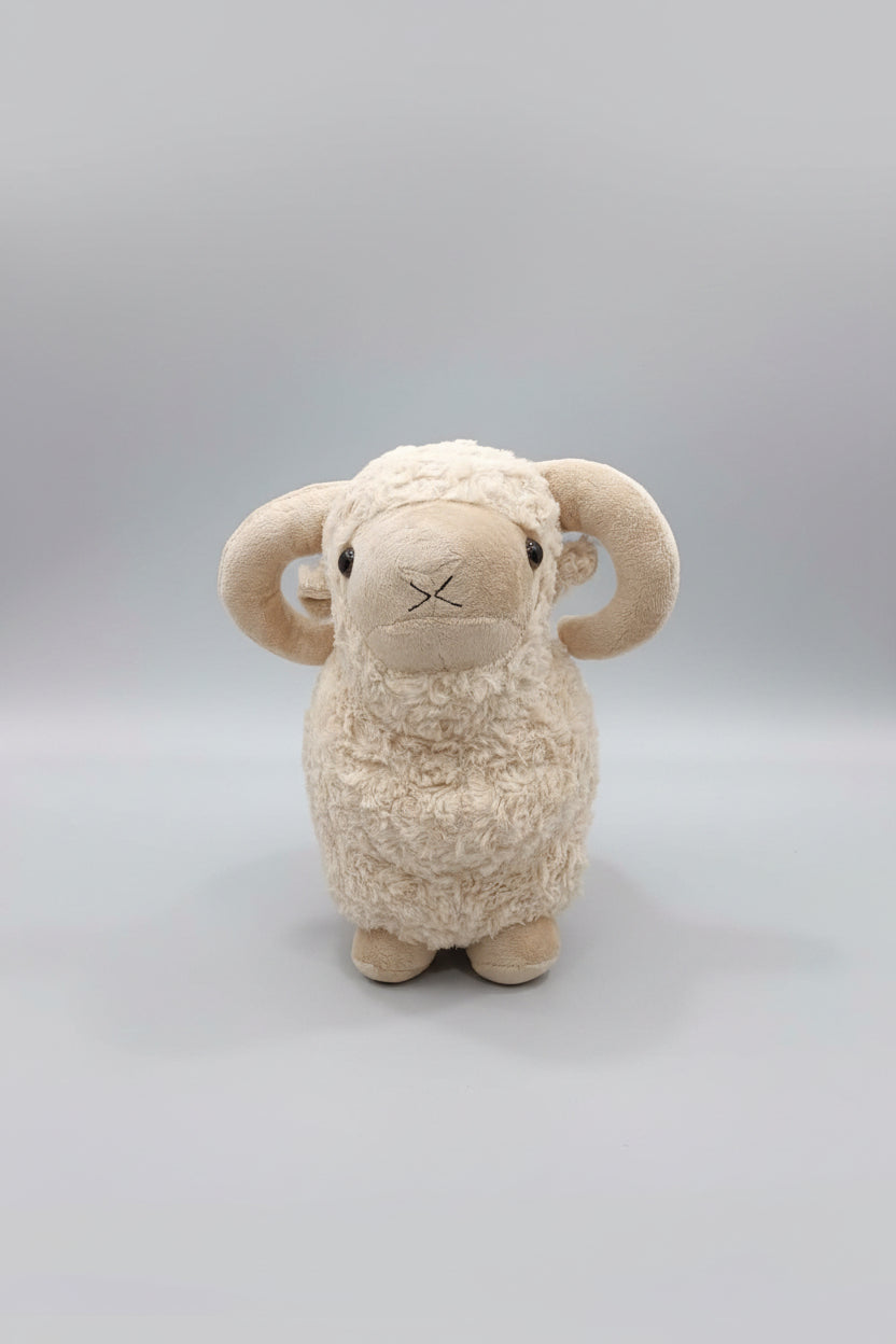 Cute Plush Brown Sheep Toy