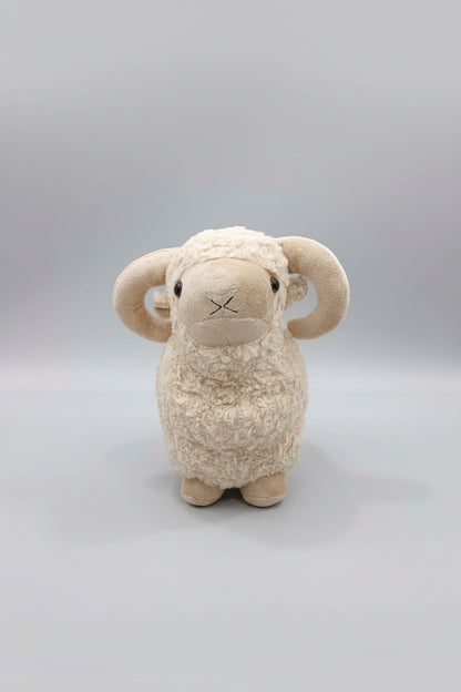Cute Plush Brown Sheep Toy