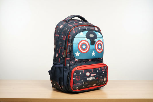 3D Avengers school bag - 19 Inch