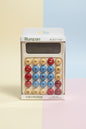 Compact Colorful Desktop Calculator | Portable Office & School Calc