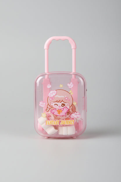 Mini Suitcase Eraser Set with 4 Erasers | Creative Travel Stationery
