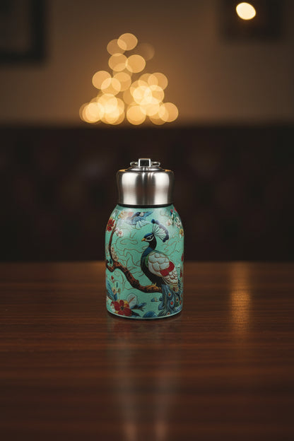 300ml Vacuum Insulated Stainless Steel Water Bottle | Thermos Flask with Beautiful Print