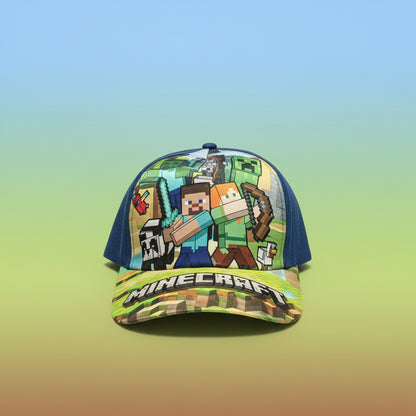 Minecraft Adjustable Cap | Pixel Character Sun Hat
