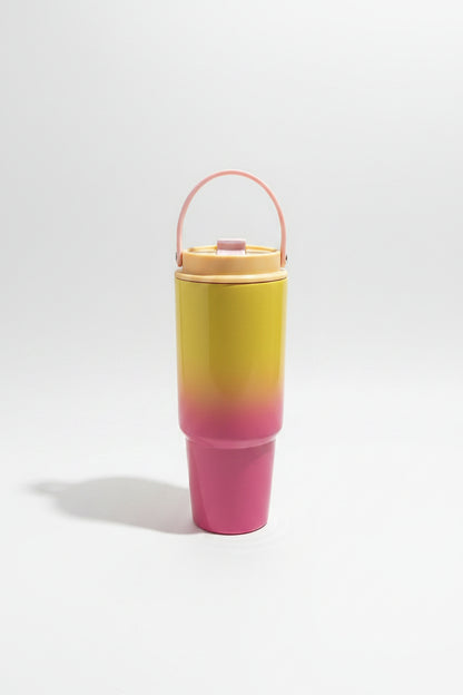 Tumbler | 900ml Stainless Steel Tumbler with Handle | Leak-Resistant Travel Mug