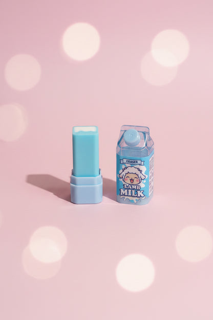 Milk Bottle Shape Eraser