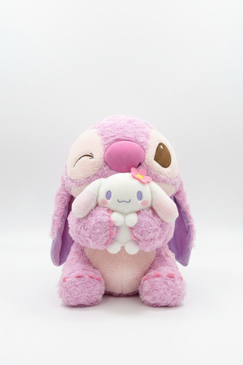 Cute Pink Stitch Plush Toy