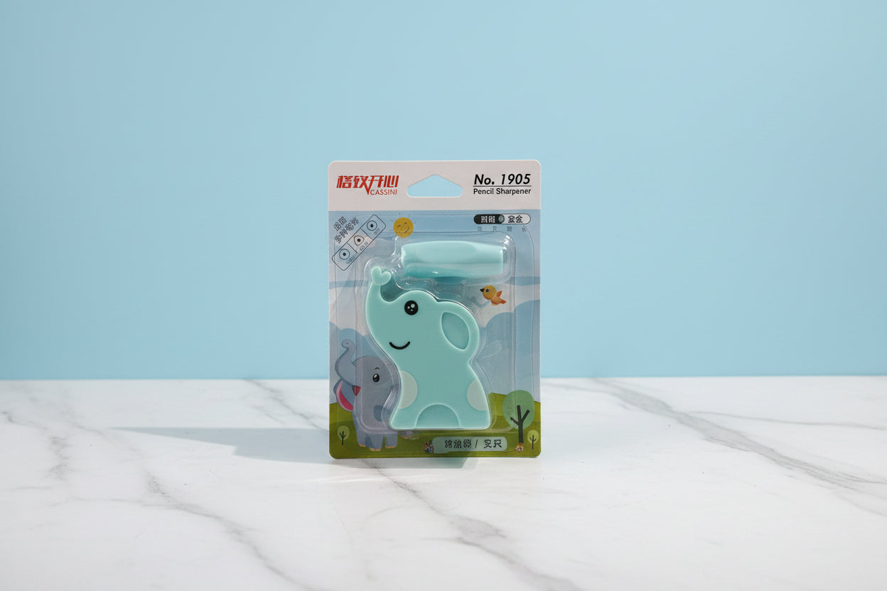 Elephant Sharpener with Grip Set