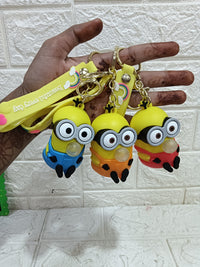 Minion Chewing gum Squeezy Keyring