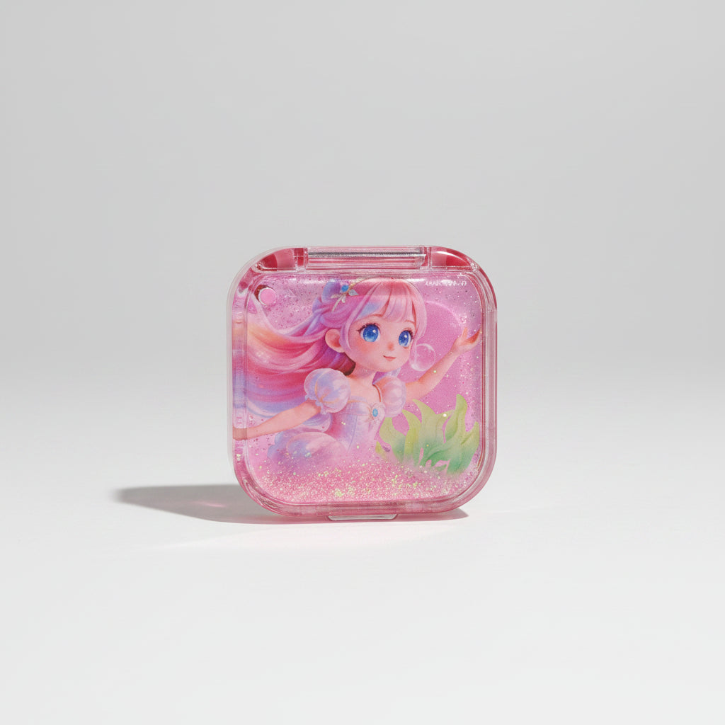 Cute Mermaid Water Glitter Pencil Sharpeners | Magical Ocean Sharpeners for Kids