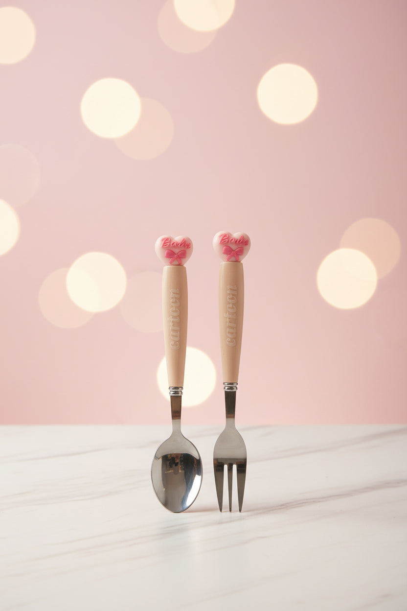 Barbie Cutlery Set