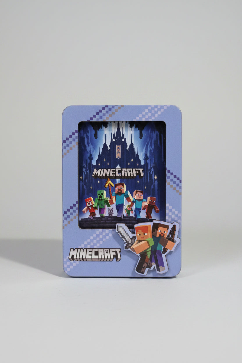 Minecraft Character Photo Frame Magnets | 3D Magnetic Picture Frames