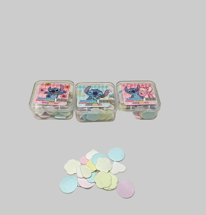 Stitch Paper Soap Sheets | Portable Pocket Hand Wash
