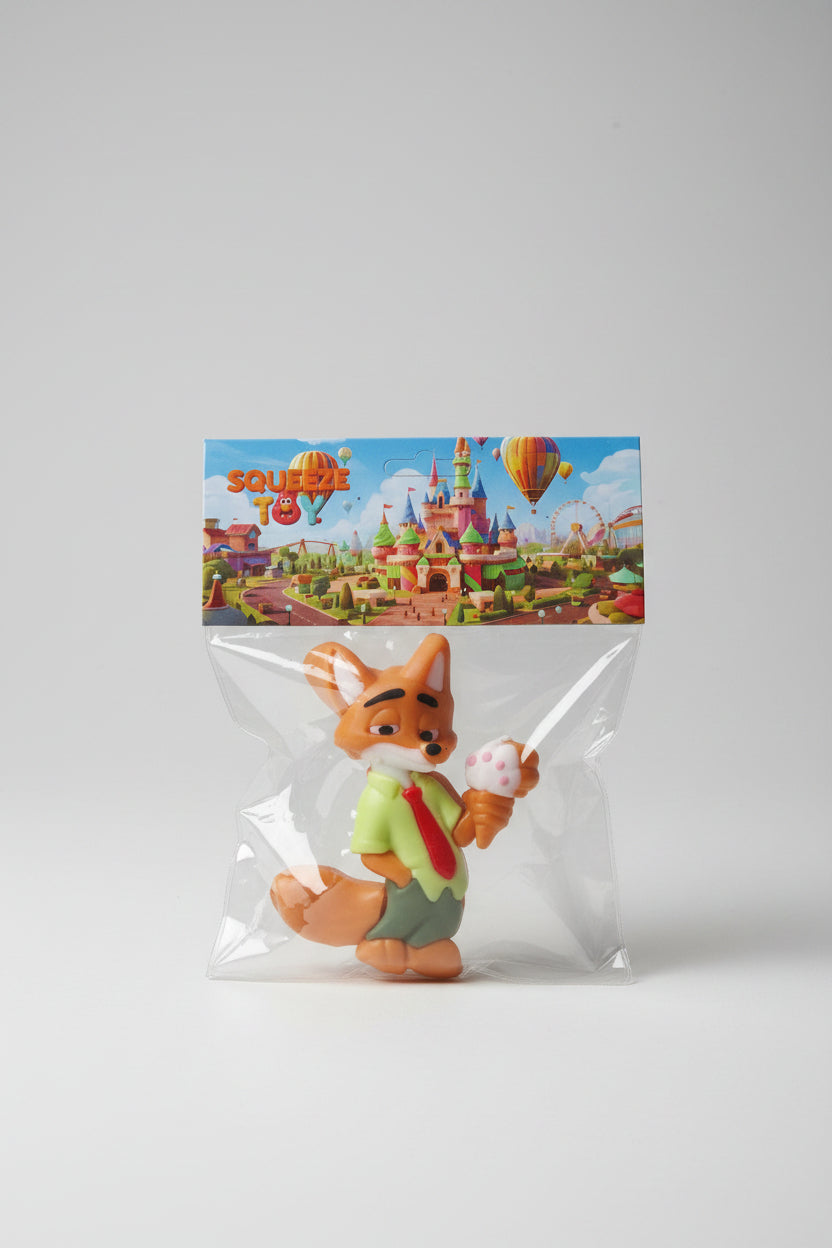 Zoo Animal Squishy Sensory Toy | Stress Relief & Collector Toy