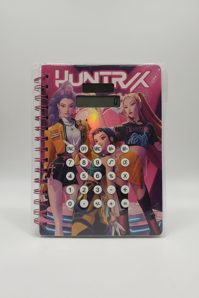 K-Pop Theme Calculator Diary | Aesthetic Journal with Built-In Calculator
