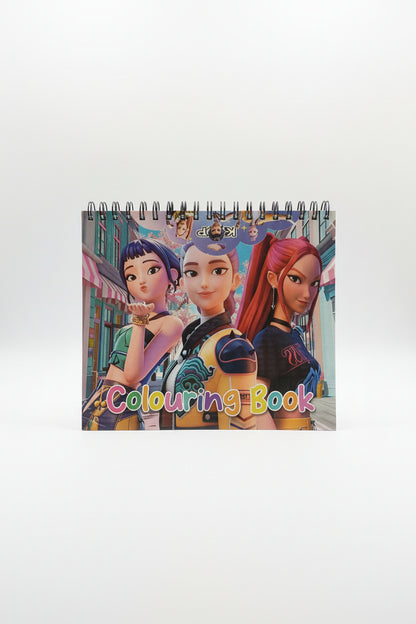 Kpop Colouring Book And Sticker