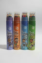 Football Theme Pencil Color Set | Vibrant Crafting & Sketching Kit