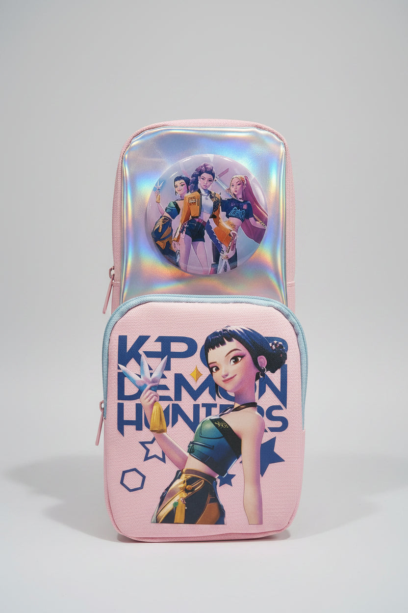 K-Pop Multi-Functional Pencil Case & Utility Pouch | Aesthetic School Stationery Organizer for Fans