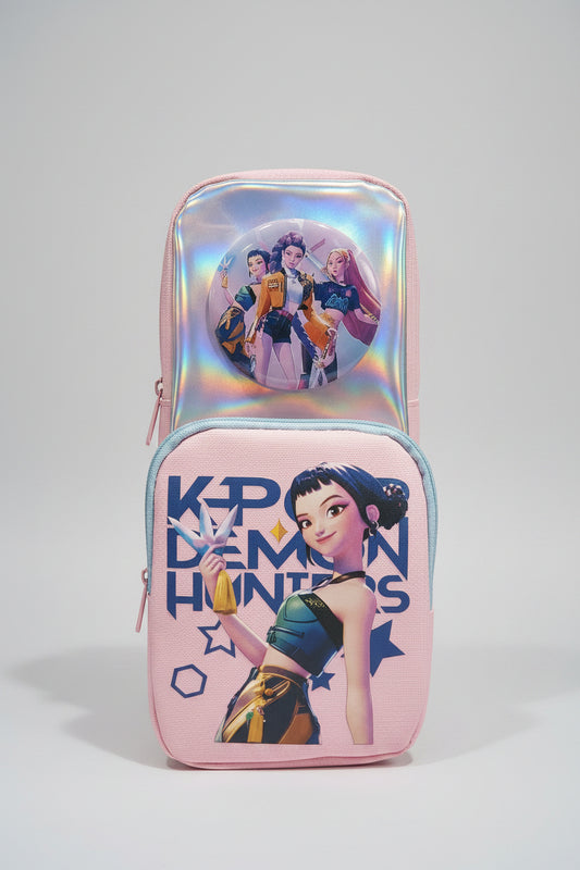 K-Pop Multi-Functional Pencil Case & Utility Pouch | Aesthetic School Stationery Organizer for Fans