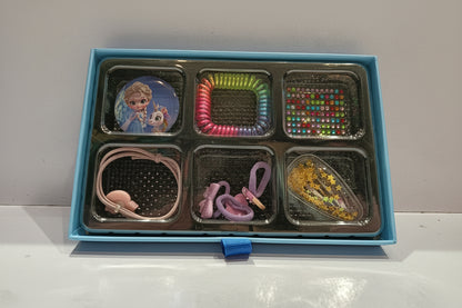 Frozen Theme Openable Real Makeup Kit | Cosmetic Beauty Set for Kids