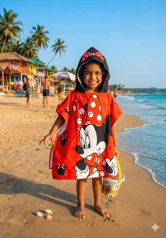 Mickey Mouse hoodie Bathrobe