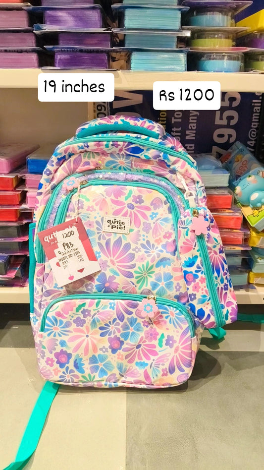 School bag -19 inches