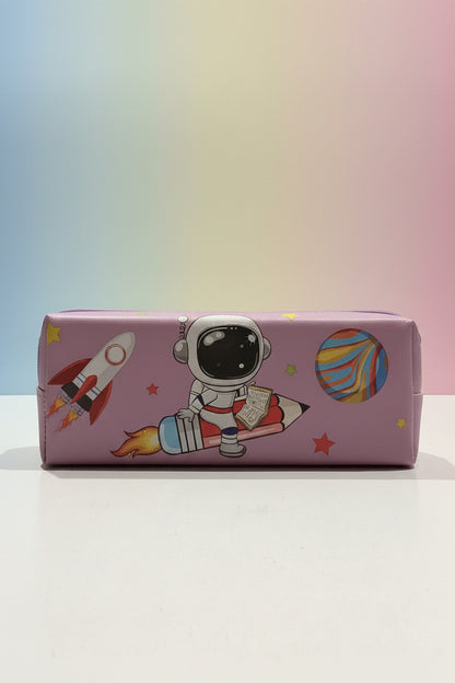 Astronaut Space Stationery Pouch | Aesthetic Pencil Case & Organizer