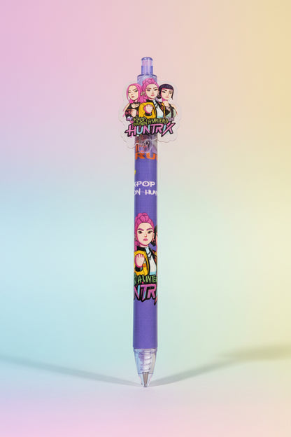 K-Pop Demon Hunters Gel Pen | Aesthetic Idol Character Writing Pen