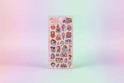 Kpop Puffy Sticker