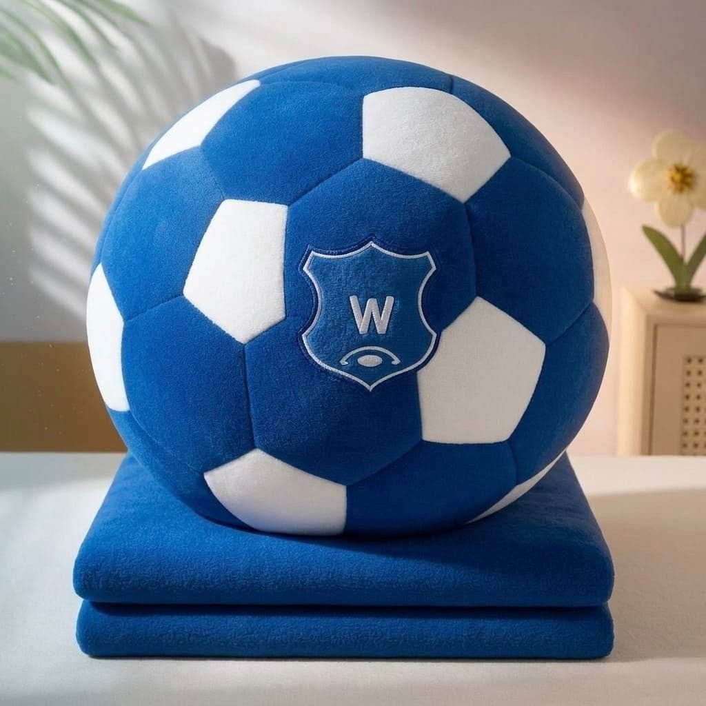 FootBall Soft Toy Blanket